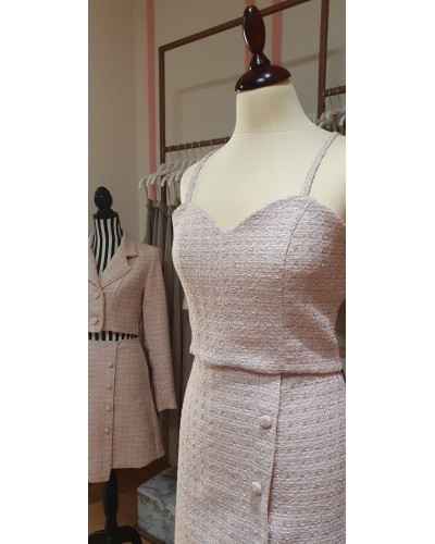 Tweed Icon Crop top for women