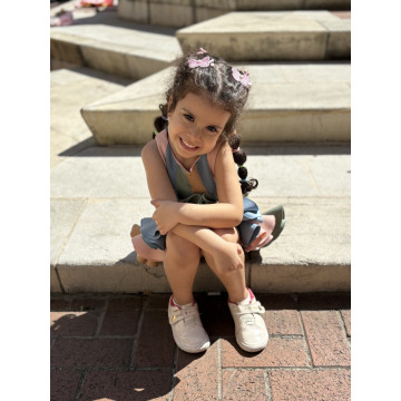 The Freesia Dress with Mixed Colors