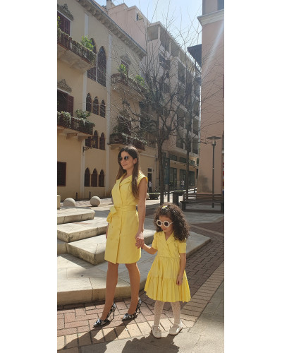Blaser dress Yellow Adults